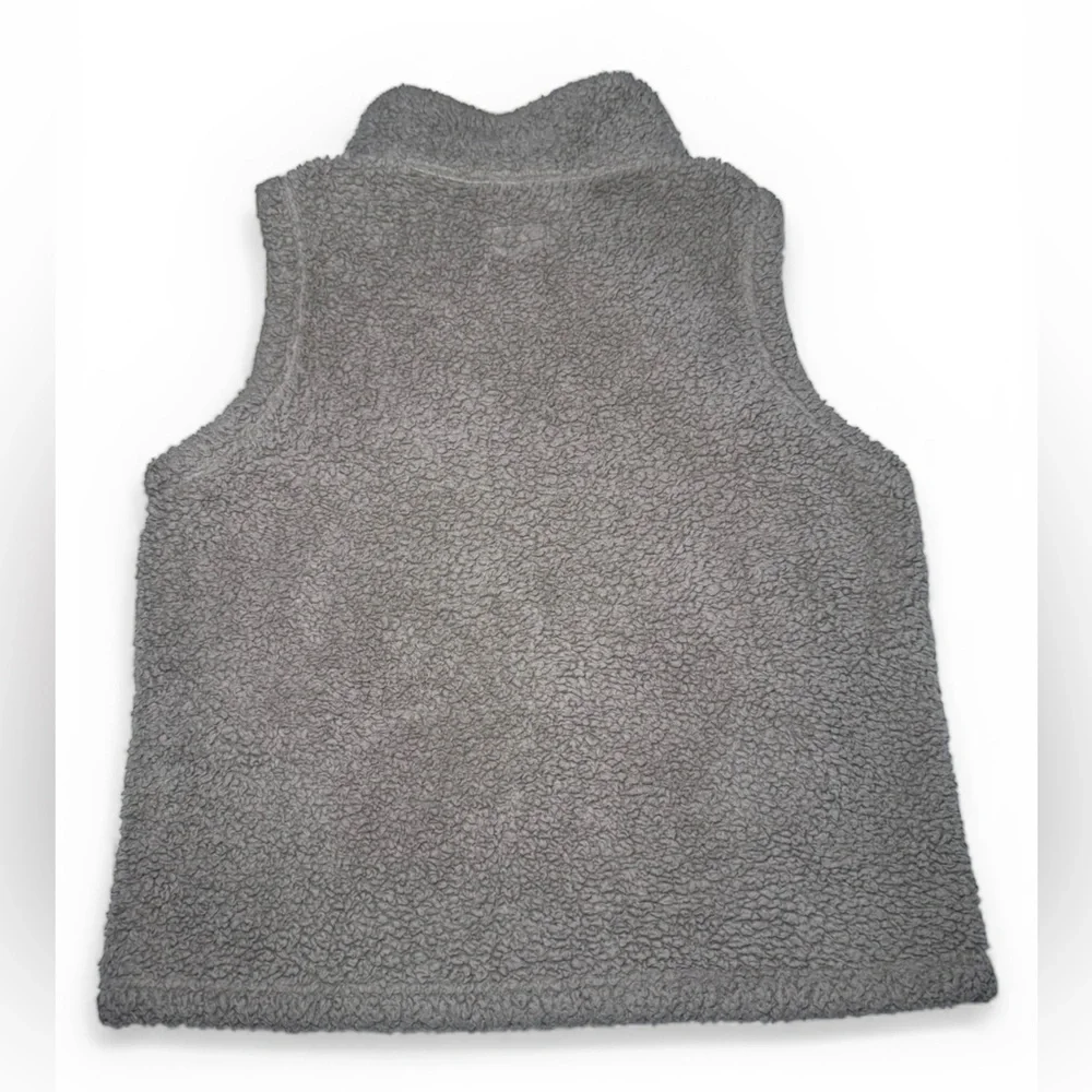 Girls Patagonia Fleece Tan Vest Size M 10